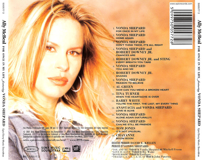 Album: Ally McBeal: For Once in My Life